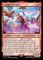 Strago and Relm Commander Deck